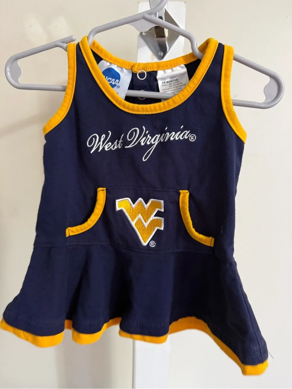 Girl’s West Virginia University Bundle (Dress & Skirt)